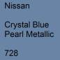 Preview: Nissan, Crystal Blue Pearl Metallic, 728.